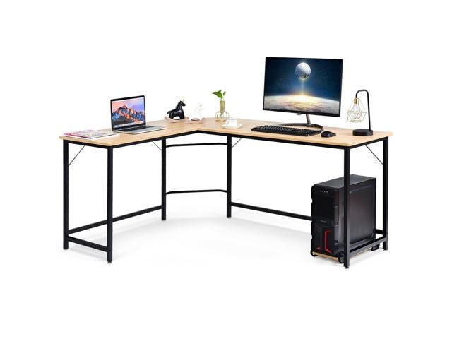 L Shaped Desk Corner Computer Desk Pc Laptop Gaming Table