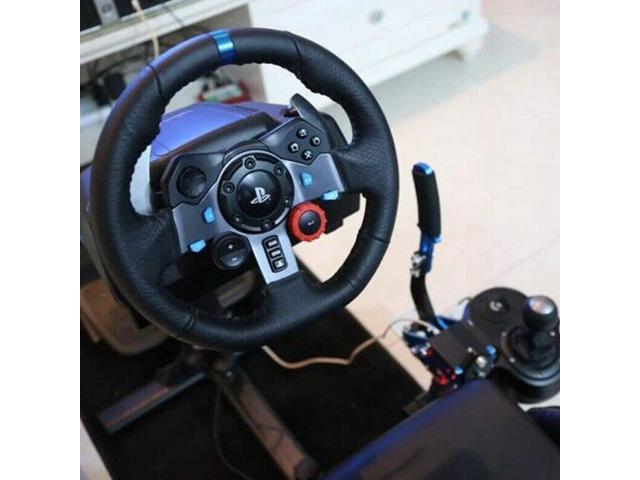 Obokidly Upgrade USB Handbrake Support G27 Compatible with PS4 for Simracing Game Sim Rig with Clamp;and Suitable for PC (for G27, Blue)