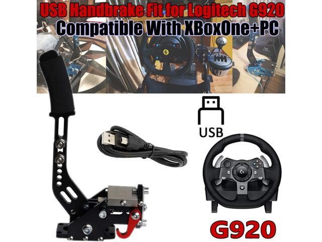 Obokidly Upgrade 2-in-1 USB Handbrake Support G920 Compatible Xbox ONE + PC for Simracing Game Sim Rig (Black-for G920(Not Including Fixture)) Nintendo DS Accessories - Newegg.com