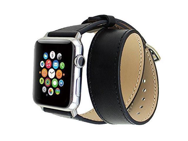 Lizatech Genuine Leather Double Wrap Watch Band For Apple 38mm Black Newegg Com - Apple Watch Double Wrap Leather Band Lizatech Genuine Leather Double Wrap Watch Band For Apple 38mm Black Newegg Com - Apple Watch Double Wrap Leather Band