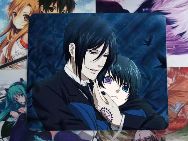 Black Butler Sebastian Ciel Mouse Pad Fashion Print Mouse