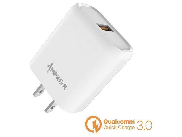 18W Quick Charge 3.0 USB Wall Charger White