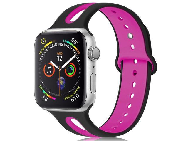 hot pink apple watch band