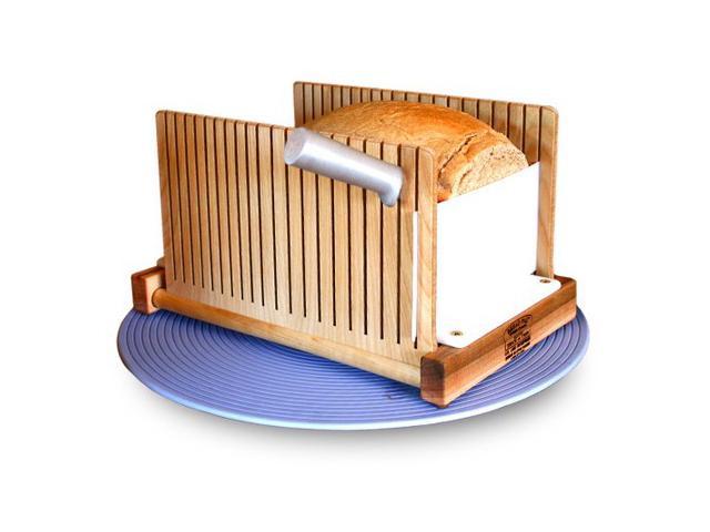 America's Bread Slicer. Foldable Bread Slicing Guide. Great for Homemade Bread!