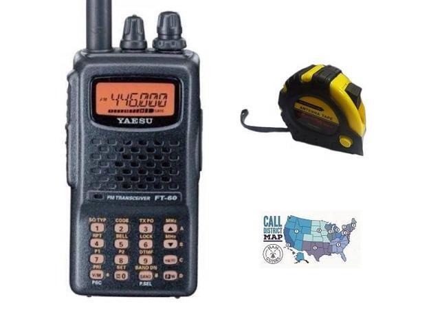 Yaesu FT-65R Dual Band VHF/UHF 5W Hand Held Transceiver MARS/CAP Modified 