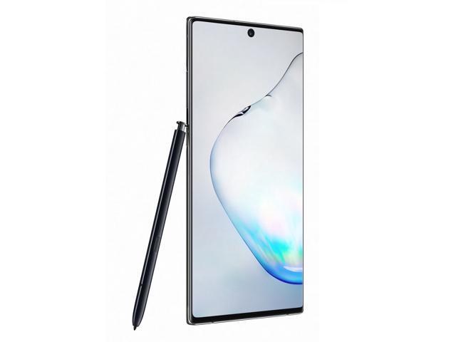  Samsung Galaxy Note 10+ Plus 256GB with S Pen Aura Blue  (Factory Unlocked for GSM & CDMA, 6.8 Inch Display, U.S. Warranty)  SM-N975UZBAXAA (Renewed) : Cell Phones & Accessories