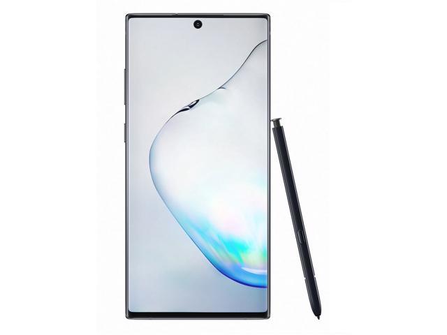  Samsung Galaxy Note 10+ Plus 256GB with S Pen Aura Blue  (Factory Unlocked for GSM & CDMA, 6.8 Inch Display, U.S. Warranty)  SM-N975UZBAXAA (Renewed) : Cell Phones & Accessories