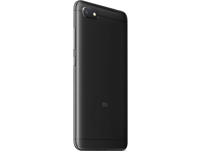 Xiaomi Redmi 6A 16GB Unlocked GSM Dual-SIM Phone w/ 13MP Camera - Black