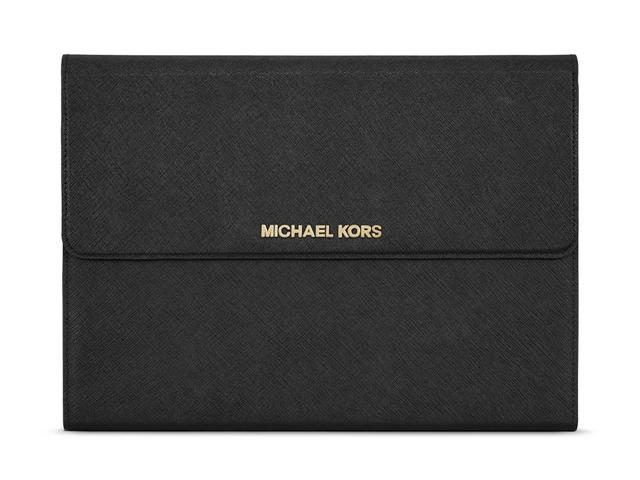 Michael Kors Genuine Clutch Case for Apple Air - Black - Newegg.com