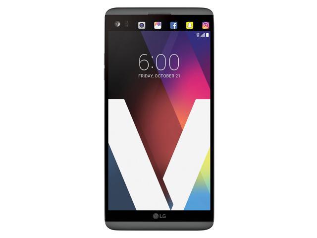LG V20, 5.7-Inch, 4GB RAM, 64GB Storage, GSM, Dual Rear Camera (16 MP + 8 MP), Fingerprint Sensor, AT&T Unlocked Cell Phone, US Warranty, Titan (H910A)