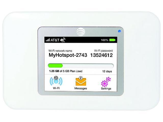 Unlocked Netgear Unite 770S 4G LTE White Wifi Hotspot for worldwide GSM Networks