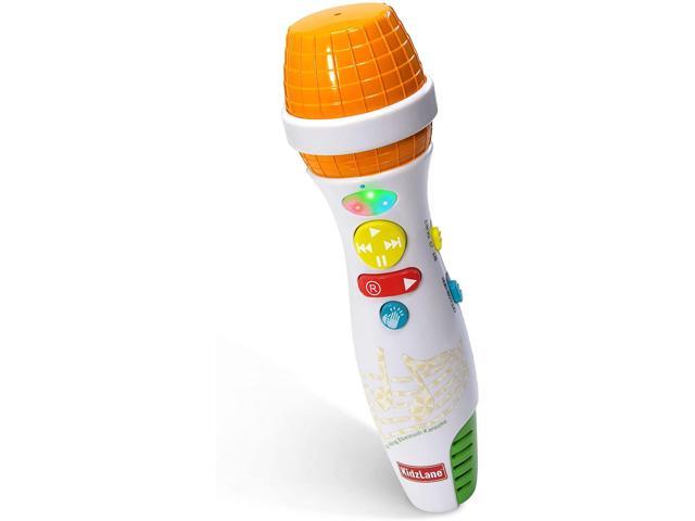 Photo 1 of ***USED*** Kidzlane Kids Karaoke Microphone with Bluetooth, Voice Changer, and 10 Built-in Nursery Rhymes - White