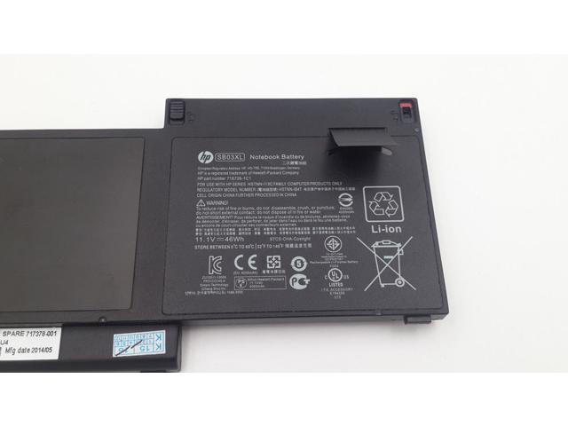 Genuine HP EliteBook 820 G1 Battery SB03XL SB03046XL 46WH HSTNN-LB4T Laptop Batteries / AC Adapters - Newegg.com