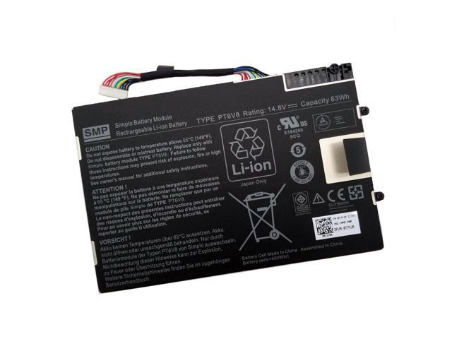 Genuine Smp Pt6v8 Battery For Dell Alienware M11x M14x R1 R2 R3 8p6x6 T7yjr P06t Newegg Com