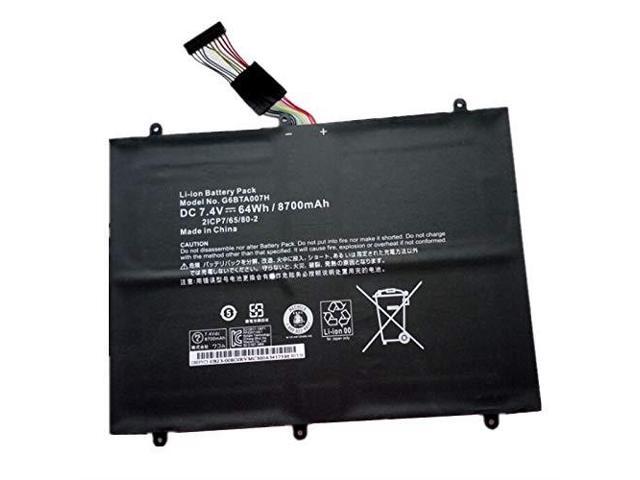 7 4v 64wh 8700mah G6bta007h Laptop Battery For Drawing G6bta007h