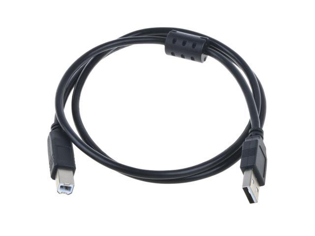 3.3FT Cord SLLEA USB 2.0 Data Sync PC Computer Laptop Cable for TDS Trimble Recon 200 400 200X 400X R3 PDA PC Interface Cord Male A to Male B High Speed Cord Black 