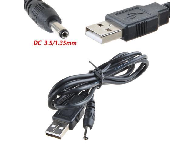 ABLEGRID USB Charging Cable PC Laptop Charger Power Cord for Turcom TS-6610 Graphic Tablet Drawing Tablet