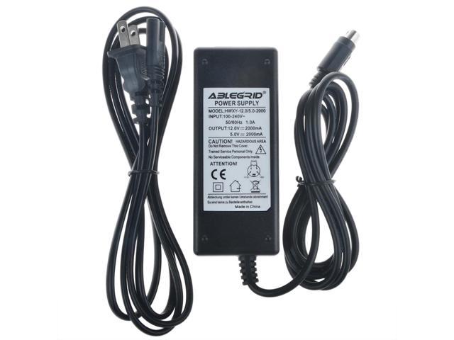 4-Pin AC Adapter For LaCie 708014 708013 707610 Hard Drive 12V 5V Power Supply 