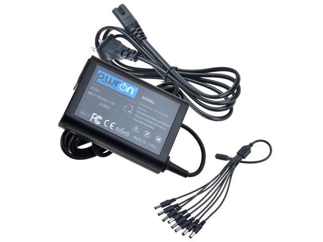 Premium 5Amp Power Adapter with 8 way splitter for Night Owl Cameras