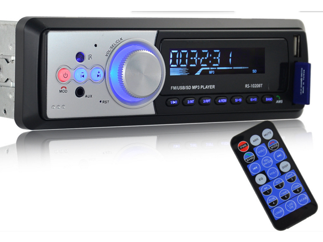 1020bt Masione 12v Fm Receiver Car Audio Stereo With Mp3 Radio