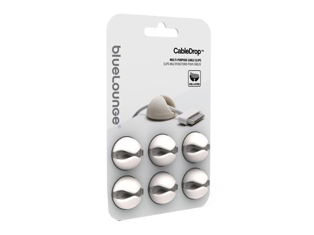 Management System For All Cables Up To 5//16-inch Home /" CableDrop Mini Black