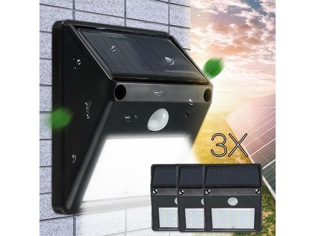 Five Star 3pcs Outdoor Lighting 12 Led Solar Powered Pir Motion Five Star 3pcs Outdoor Lighting 12 Led Solar Powered Pir Motion Sensor Light Security Wall