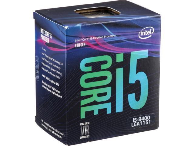 Intel Core i5-8400 2,80GHz Boxed CPU 