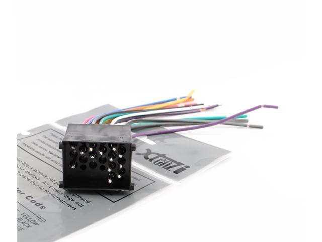 Aftermarket Radio Replacement Installation Wire Harness Cable for BMW BHA8590