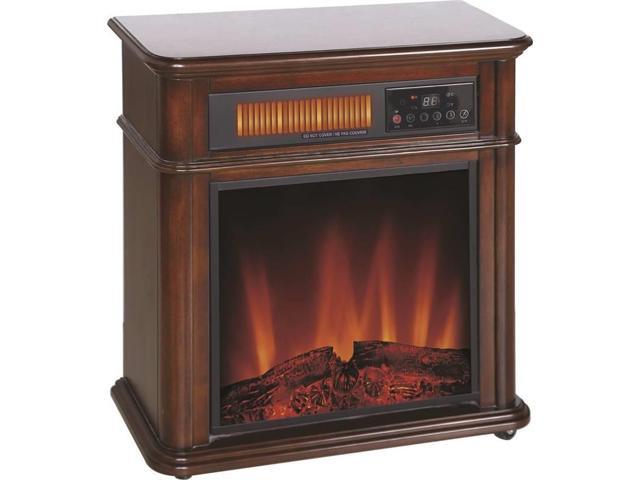 Comfort Glow Qf4714r Devonshire Infrared Quartz Electric Fireplace Oak Finish 8396