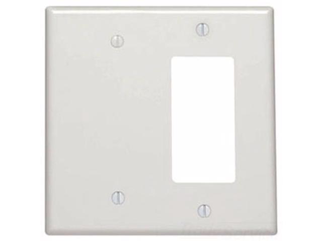 Leviton 80608 W 2 Gang 1 Blank Decora Gfci Device Combination Leviton 80608 W 2 Gang 1 Blank Decora Gfci Device