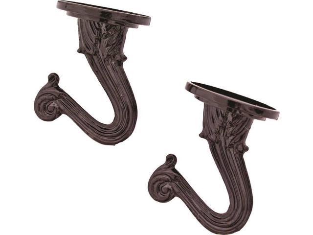 Black Ceiling Hooks 2 Cd Mintcraft Plant Brackets Hangers