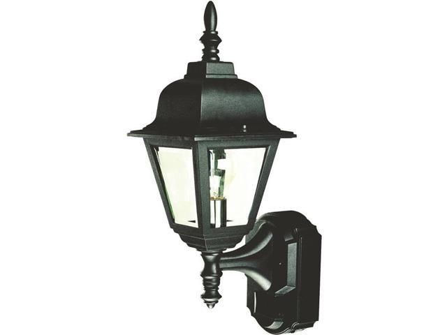 Heath Zenith HZ-4191-BK 180 Country Cottage Lantern With DualBrite ...