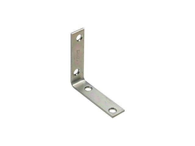 2 X 4 pcs National 2 1//2/" x 1//2/" Corner Braces Zinc Plated N113-928 Stanley