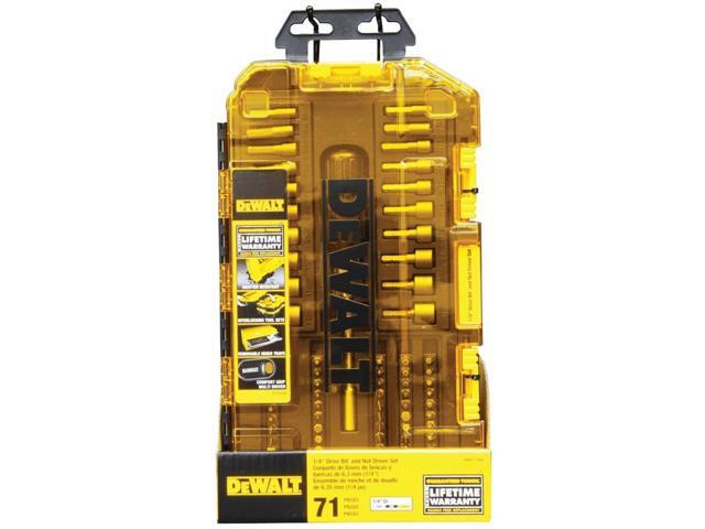 Photo 1 of DeWALT Multi-Bit and Nut Driver Set Chrome