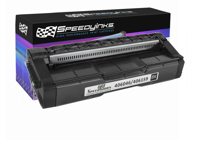 Speedy Inks Compatible Toner Cartridge Replacement for Ricoh 406046 ...