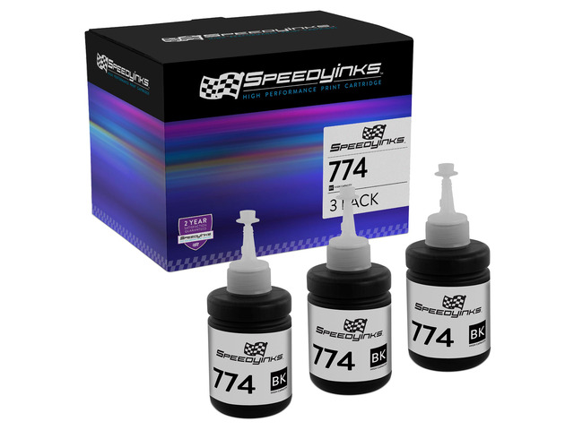 Speedy Inks Compatible Ink Bottle Replacement for Epson 774 High ...
