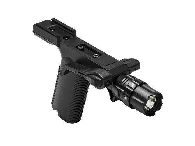 Tactical Flashlight 450 Lumens CREE LED Vertical Forward-Grip Weaver Picatinny 