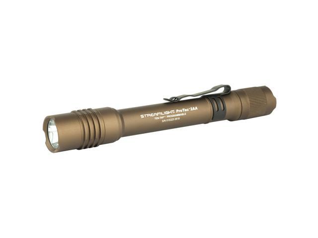 Streamlight 88072 ProTac AAA Coyote Tactical LED Flashlight Light 