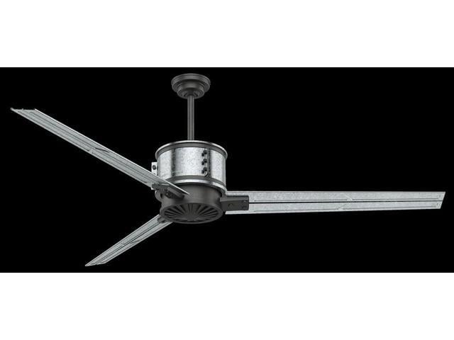 Casablanca 59193 Duluth 72 In Galvanized Steel With Aged Steel Accents Indoor Ceiling Fan With Wall Control