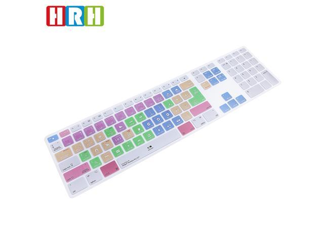 DaVinci Resolve Hotkey Silicone Keyboard Cover for Apple iMac G6 Numeric Keypad