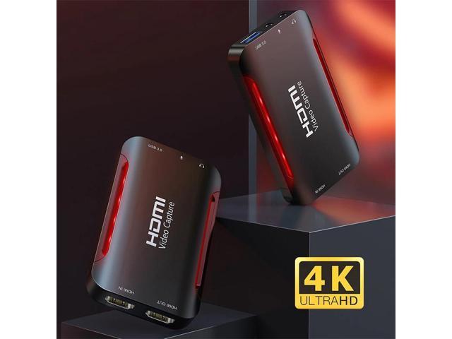 CABLETIME 4K Ultra HDMI Video Capture Card Device for Live Streaming