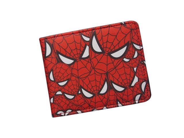 Popular Superhero Anime Wallet The Avengers Hero Spider Man Cute Teenager Boy S Spiderman Purse Leather Newegg Com