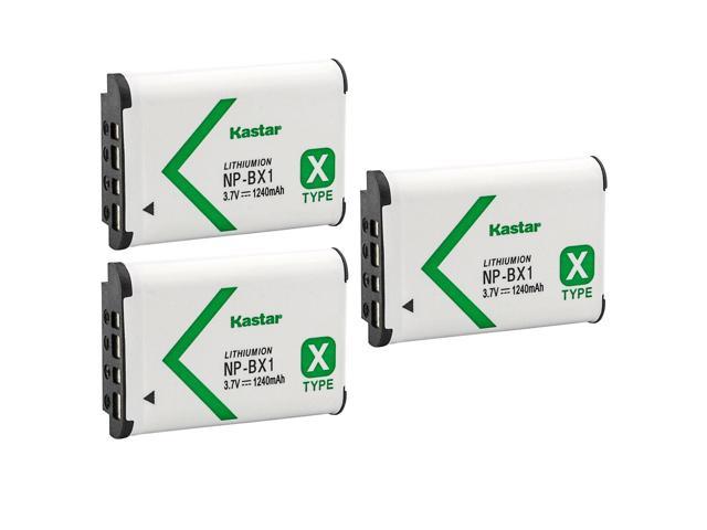 Kastar 3-Pack NP-BX1 Battery Replacement for Sony Cyber-shot DSC
