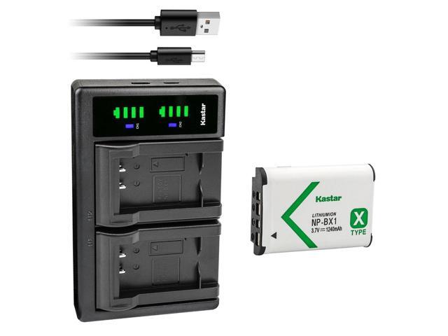 thumbnail image 2 of Kastar 2-Pack NP-BX1 Battery Replacement For Sony Cameras - Compatible With ZV-1, RX100 & More 2 of 14