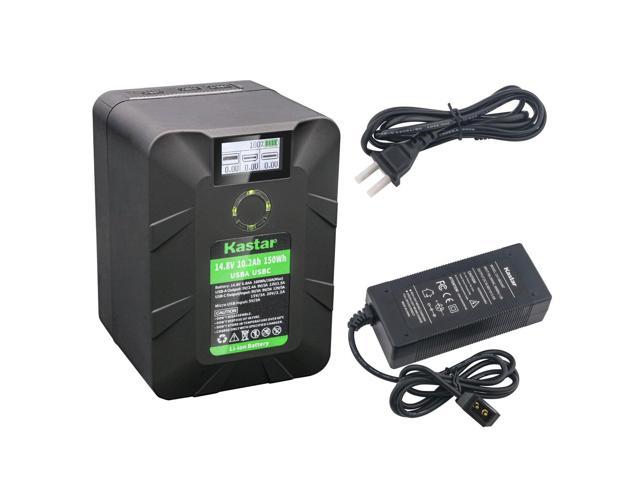 Kastar 1-Pack BP-Y150W V Mount Battery and D-Tap Charger