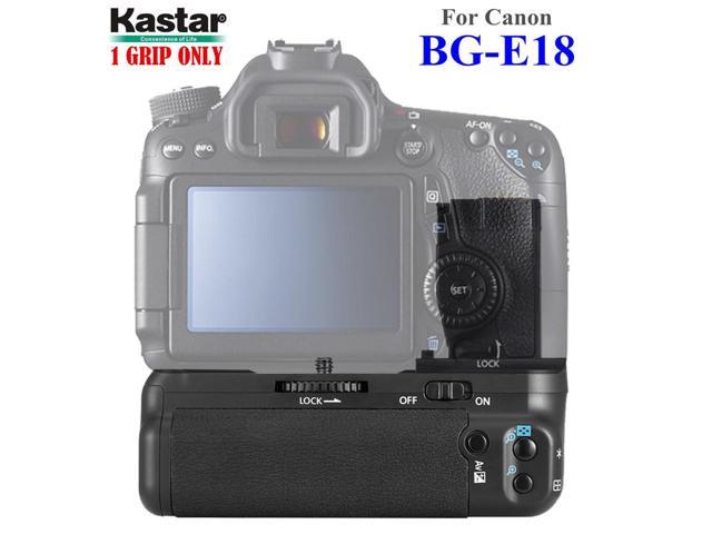 DSTE BG-E18 Battery Grip USB Charger for Canon EOS 750D 760D Rebel T6i T6s 8000D Kiss X8i 2x LP-E17 Battery