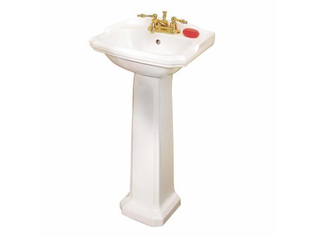 Rohl FE2370BS 24-3//8/" Undermount Bathroom Sink with 1 Hole Drilled in Biscuit