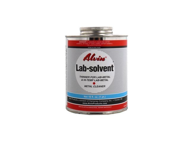 Alvin 24 Oz Lab Metal & 16 Oz Lab Solvent Kit Putty Dent Filler ...