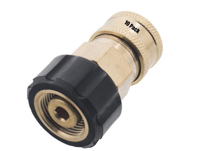 20 Erie Tools Pressure Washer M22 Male NPT to 3//8/" Quick Connect Socket Coupler