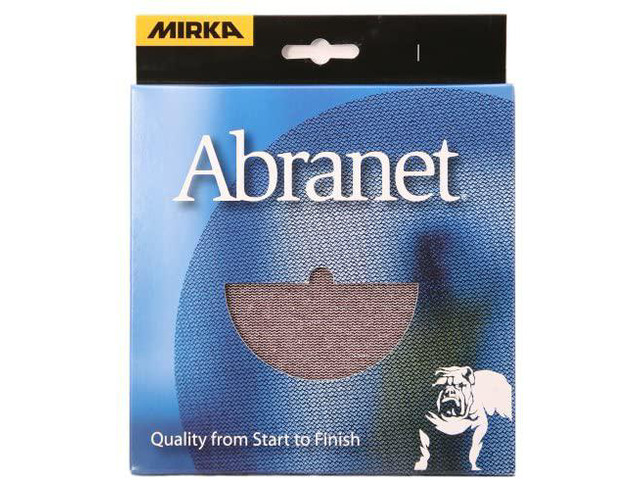 Mirka Abranet Ace P240 Sanding Pads; 125mm & 150mm, Pack Of 10 Or 50 - Easy Composites Europe